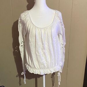 Free People Elegant White Women's Top